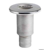 Tappo imbarco in Acciaio Inox AISI 316 microfuso e lucidato a specchio, finiture curatissime