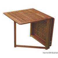 Tavolo pieghevole ARC con gambe a compasso