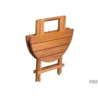 Tavolo Pieghevole Round Teak MB