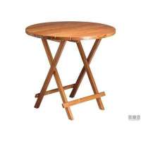 Tavolo Pieghevole Round Teak MB
