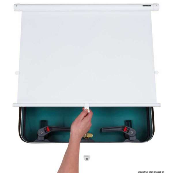 Tenda avvolgibile a rullo OCEANAIR Skyshade Cabinshade per boccaporti e finestre 