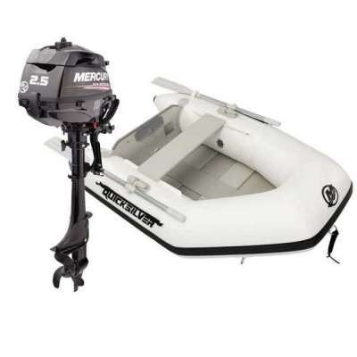 Tender Tendy 200 a listelli con motore Mercury 2.5 fuoribordo