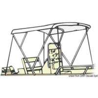 Tendina parasole TESSILMARE Shade Master Fish. Appositamente concepita per scafi aperti con guida in piedi