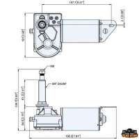 Tergicristallo fissaggio a vite