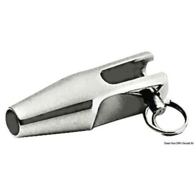 Terminale a forcella in acciaio inox AISI 316 per terminazione cavo acciaio inox della lifeline