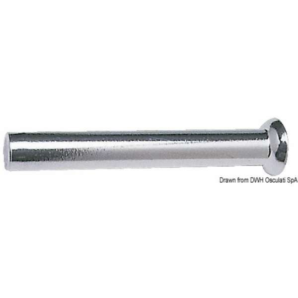 Terminale in acciaio inox AISI 316 con testina sferica da pressare sui cavi