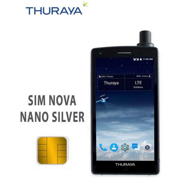 Thuraya X5 Touch e Sim con 10 unit&agrave; di traffico