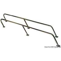 Tientibene laterale in acciaio inox a montanti inclinati