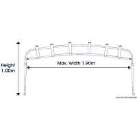Torre portacanne per tendalino