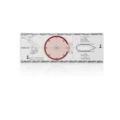 Tracciatore di rotta regolo Breton