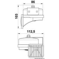 Tromba a membrana alta potenza
