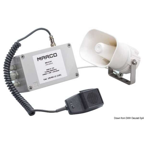 Tromba / fischio elettronico multifunzionale MARCO