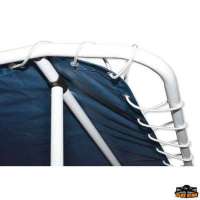 T-Top in alluminio verniciato bianco