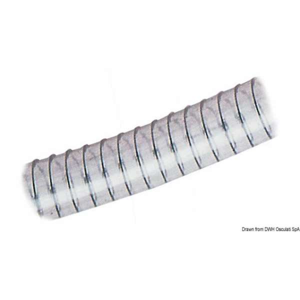 Tubo spiralato classico per servizi sanitari, pompe, ecc