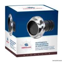 Uscite scappamenti in tecnopolimero ed inox con membrana di non ritorno