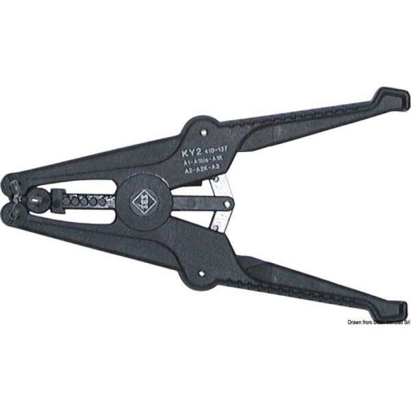 Utensile per manicotti in neoprene