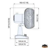 Ventilatore oscillante