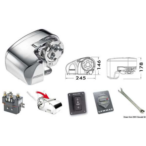 Verricello LEWMAR Pro-Series 1000