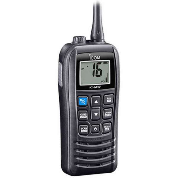 VFH portatile Icom IC-M37E ricetrasmettitore galleggiante