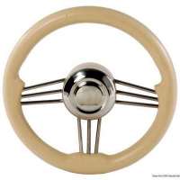 Volante con struttura in Acciaio Inox lucidato a specchio