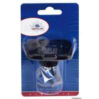 Voltometro/Amperometro digitale e prese corrente con montaggio ad incasso 