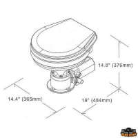 WC marino elettrico large