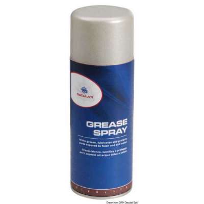 White grease spray
